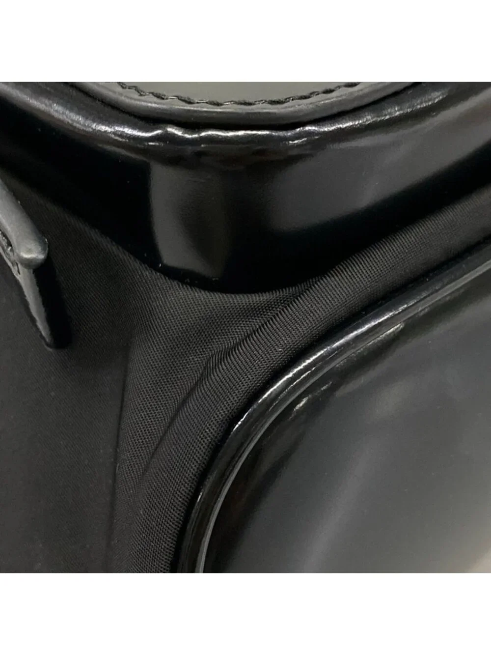 Prada Backpack Black Re-Nylon Leather